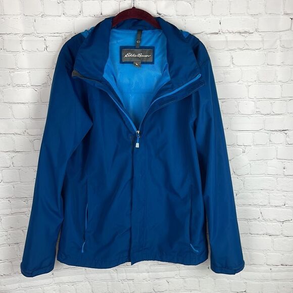 Eddie Bauer Blue Weatheredge Jacket Size Small - Picture 4 of 15